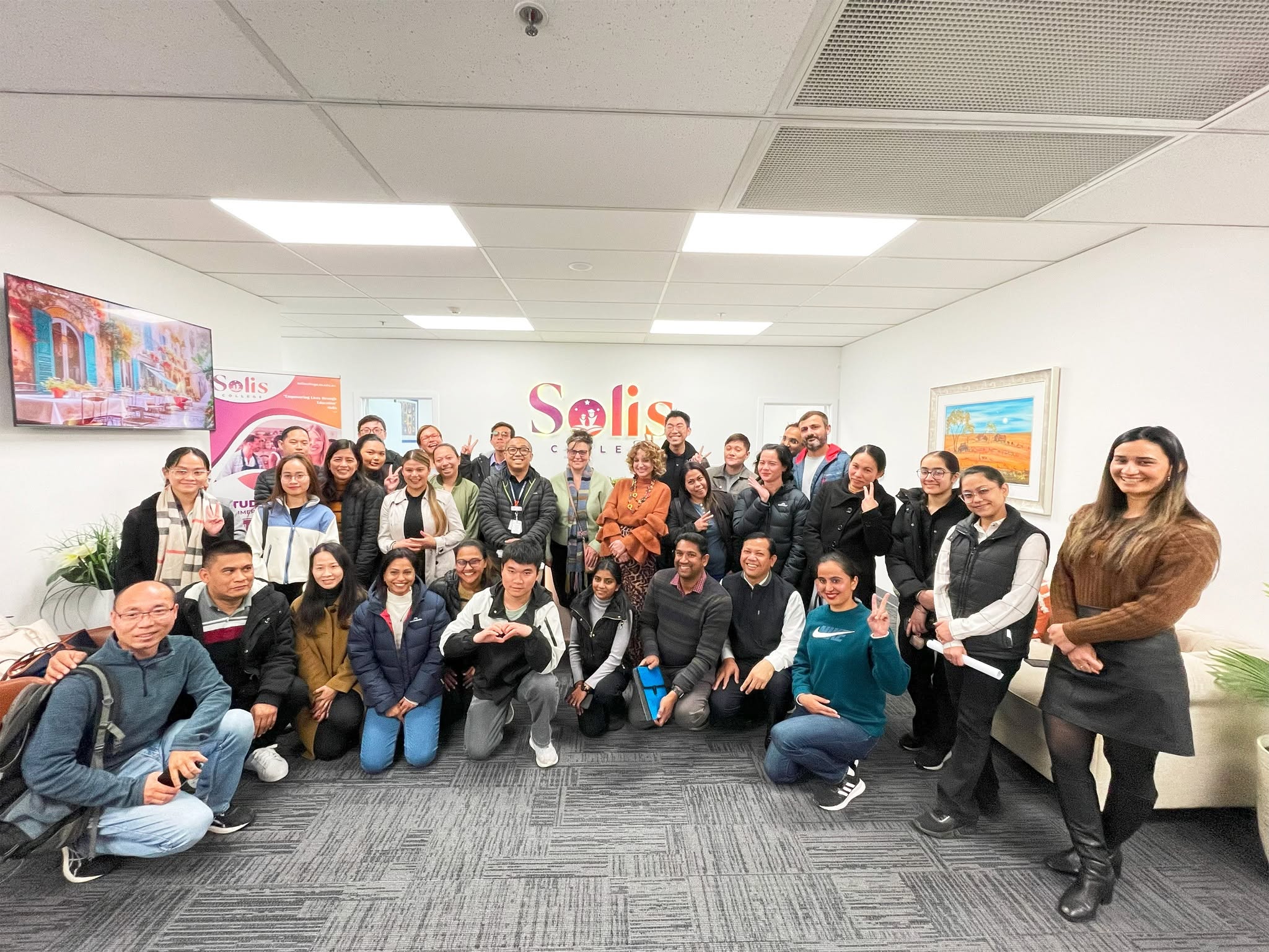 Solis College milestone photo