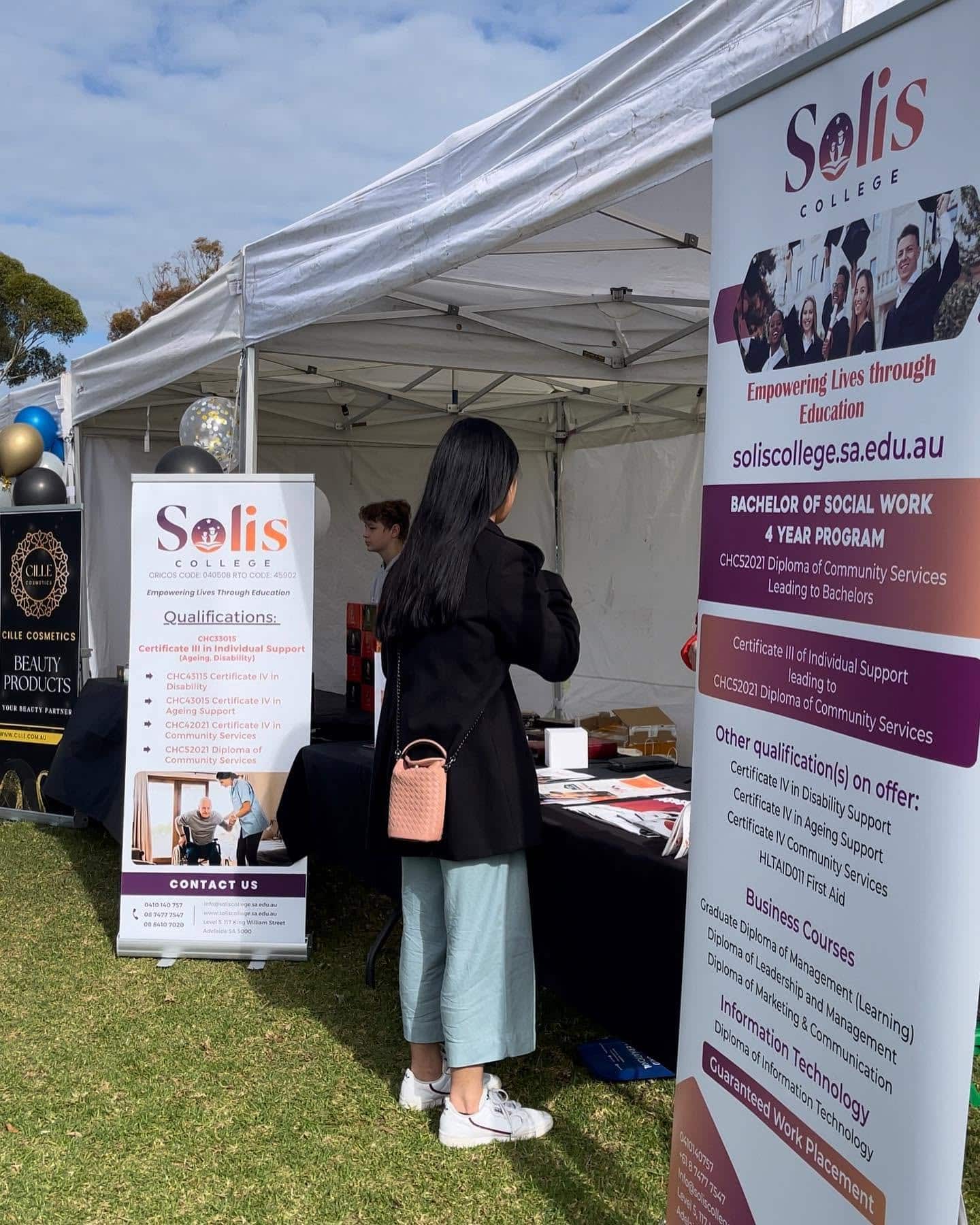 Solis College milestone photo